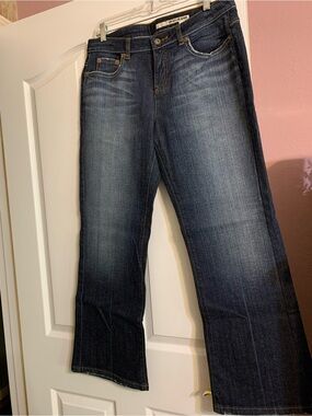 DKNY Dark Blue Boot Cut Jeans